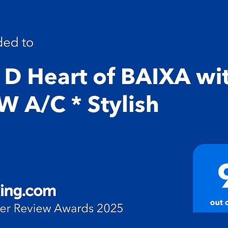 Ferienwohnung Sj1D Heart Of Baixa With New A/C * Stylish Lissabon Exterior foto